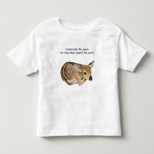 Välklädd är den Meek Fawn Småbarn T-shirt