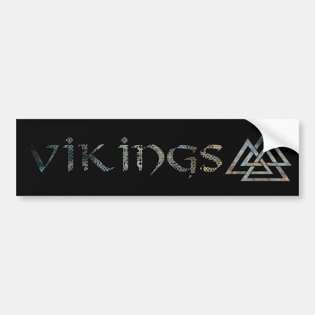 Valknut bildekal (Framsidan)