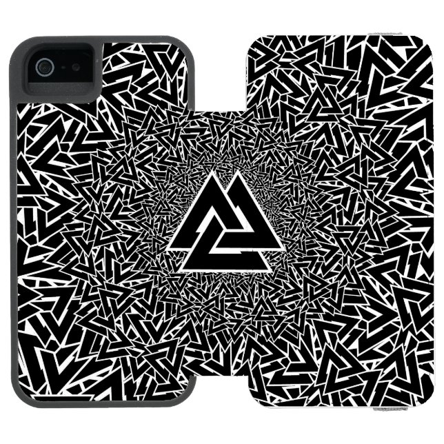 Valknut Incipio iPhone Wallet Skal (Folio Öppen)