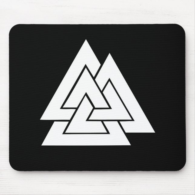 Valknut mousepad musmatta (Framsidan)
