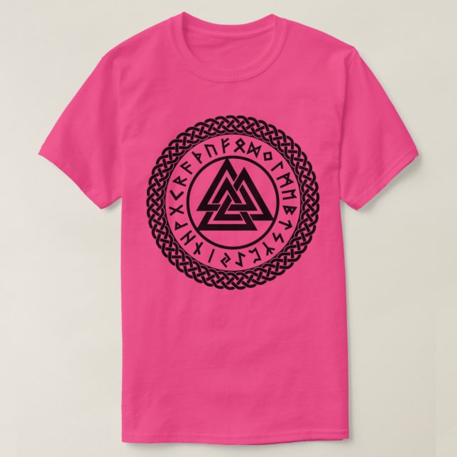 Valknut Odins knot 5 T Shirt (Design framsida)