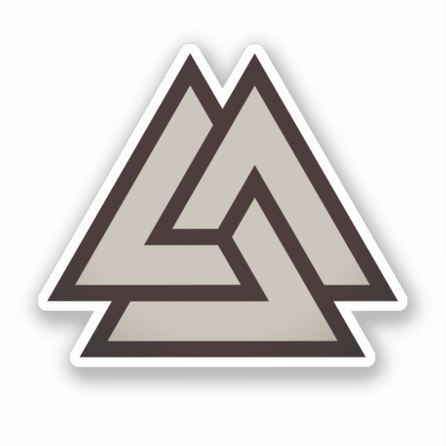 Valknut-symbol Klistermärken (Framsida)