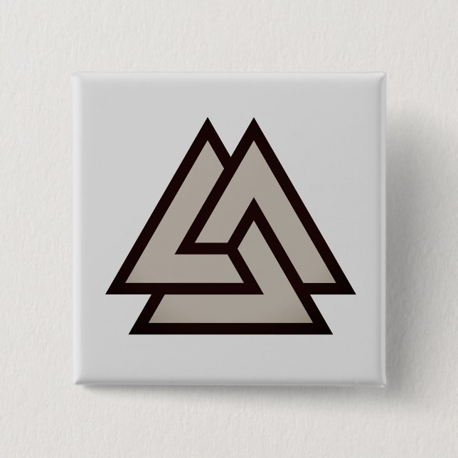 Valknut-symbol Knapp (Framsida)