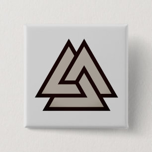Valknut-symbol Knapp