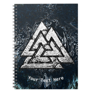 Valknut~ (Vågigt) Anteckningsbok