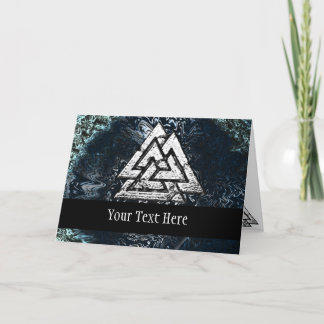 Valknut~ (Vågigt) Helgkort