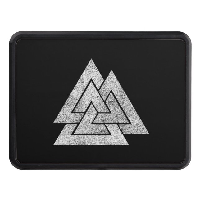 Valknut Viking Design Dragkroksskydd (Framsidan)
