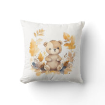 Välkomlig skogskompis: Baby Bear i Löv