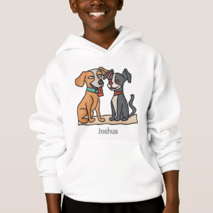 Välkomliga bästa vänner: Cute och Sweet Hund Momen T Shirt