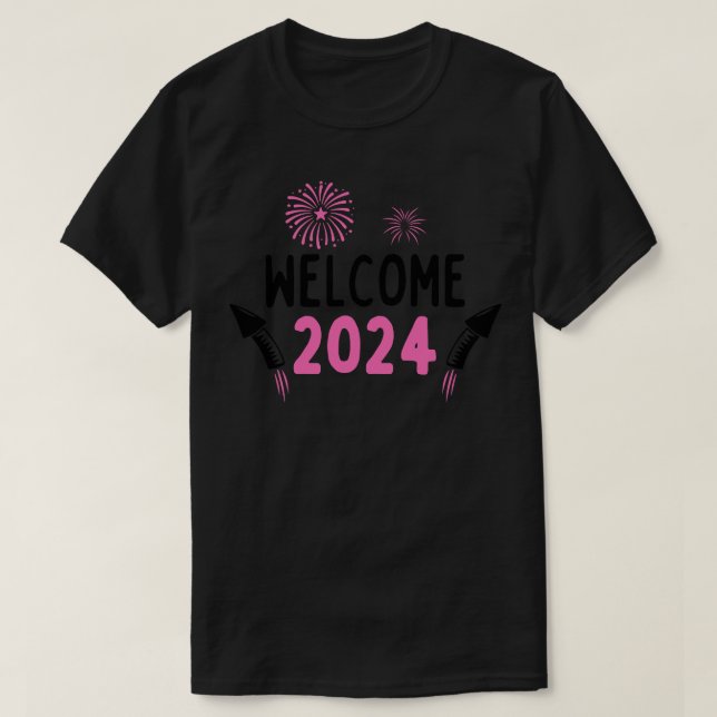 Välkommen 2024 2 t shirt (Design framsida)