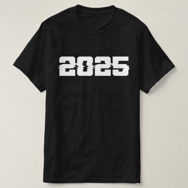 Välkommen 2025-Gott nytt år 2025 T Shirt (Design framsida)