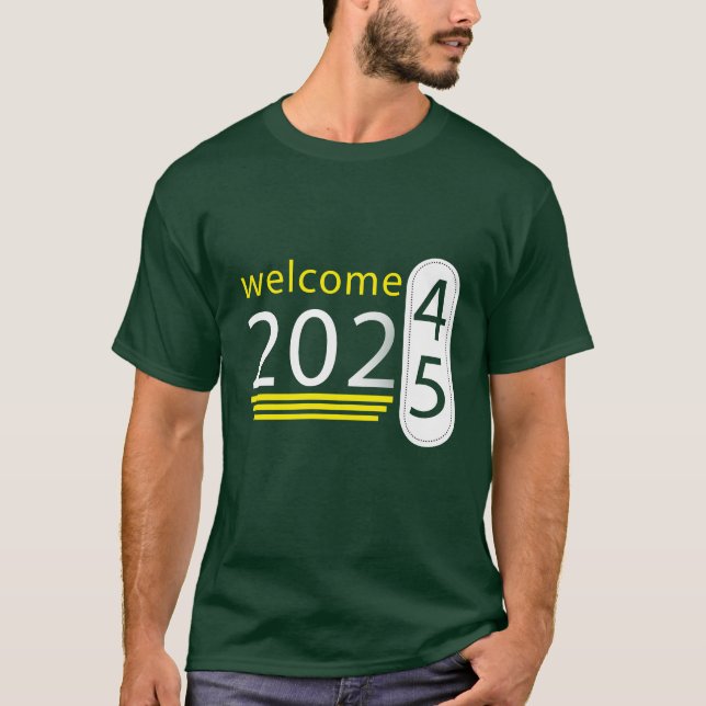 Välkommen 2025 t shirt (Framsida)