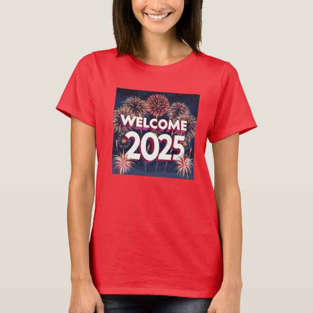 Välkommen 2025 t shirt (Framsida)