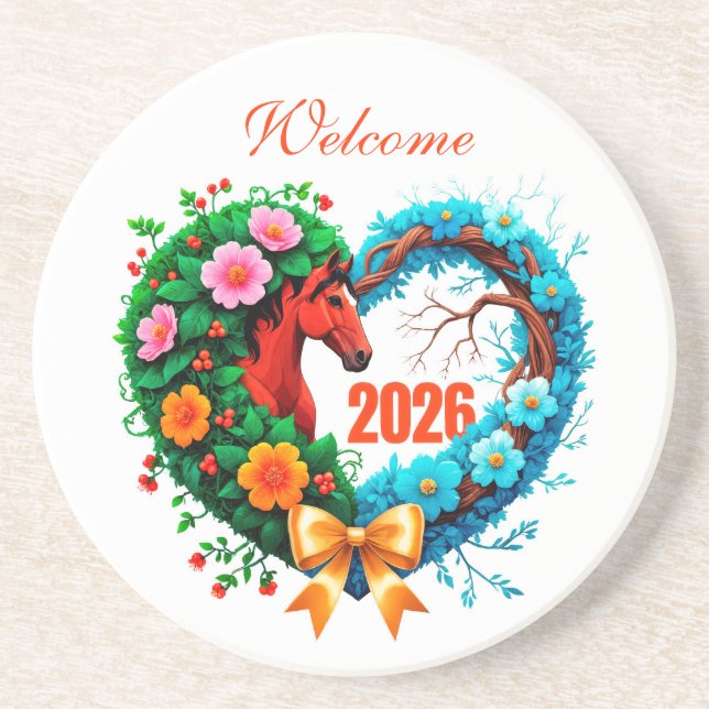 Välkommen 2026 underlägg (Framsidan)