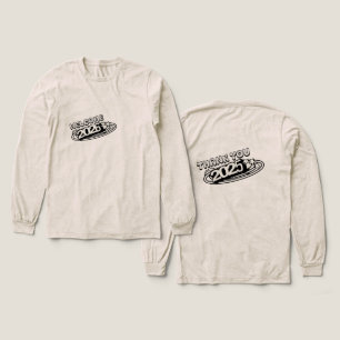 Välkommen 2026Tack 2025 Långärmad anpassning T Shirt