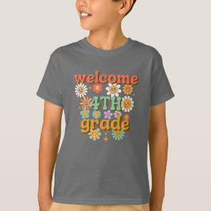 VÄLKOMMEN 4:E KLASS BACK TO SCHOOL FÖRSTA DAGENS S T SHIRT