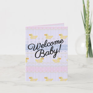 Välkommen Baby Inbjudan