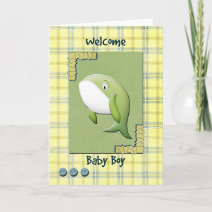 Välkommen baby meddelande