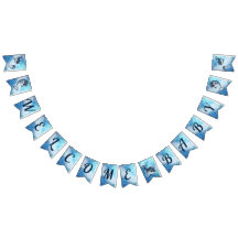 Välkommen Baby Narwhal Shower Banner