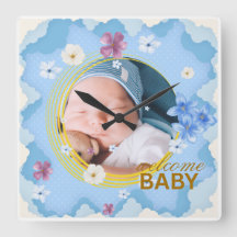 Välkommen Baby Pojke Anpassad Foto Kaffe Mugg