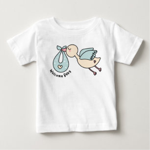 Välkommen baby t shirt