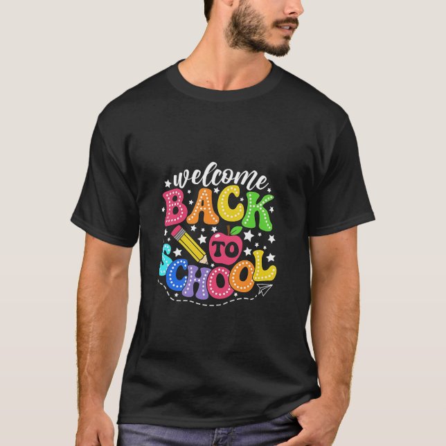 Välkommen Back to school 2025 T Shirt (Framsida)