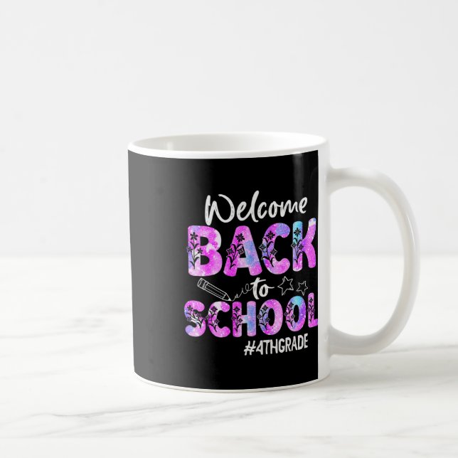 Välkommen Back to school 4:e Klass Back to school Kaffemugg (Höger)