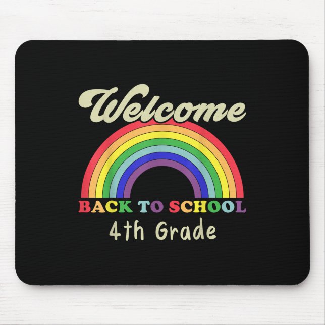 Välkommen Back to school 4:e Klass-läraren Student Musmatta (Framsidan)