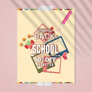 Välkommen Back to school 50 % rabatt 2 Reklamblad