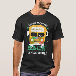 Välkommen Back to school Buss-drivrutin T Shirt