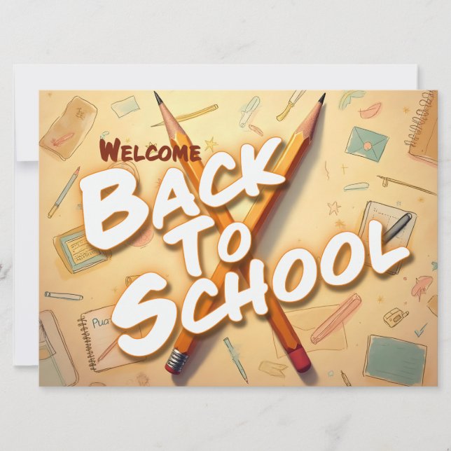 Välkommen Back to school - Byrtkonsdesign (Framsida)