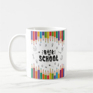 Välkommen Back to school, första skoldagen Kaffemugg