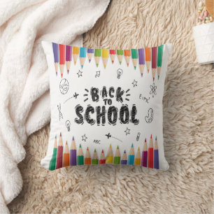 Välkommen Back to school, första skoldagen Kudde