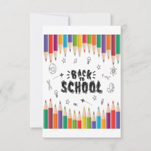 Välkommen Back to school, första skoldagen OSA Kort