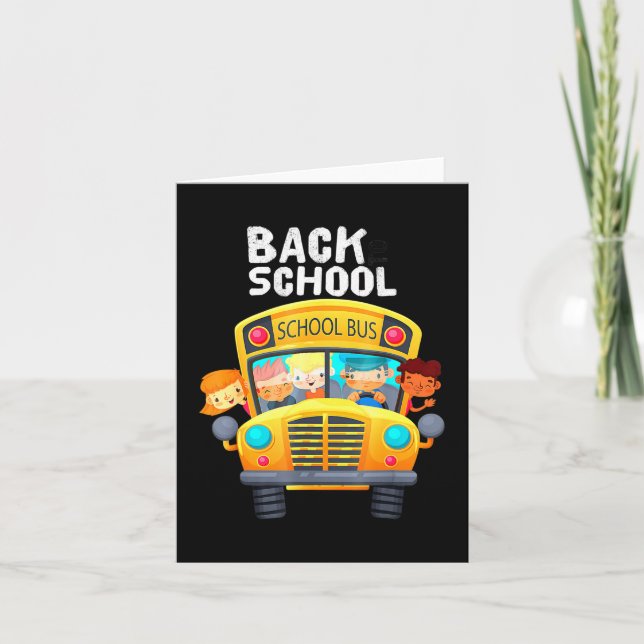 Välkommen Back to school I Kärlek My School Bu Kort (Framsida)