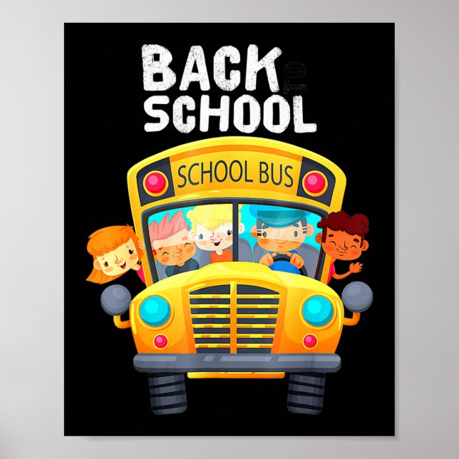 Välkommen Back to school I Kärlek My School Bu Poster (Framsidan)