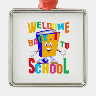 Välkommen Back to school Julgransprydnad Metall