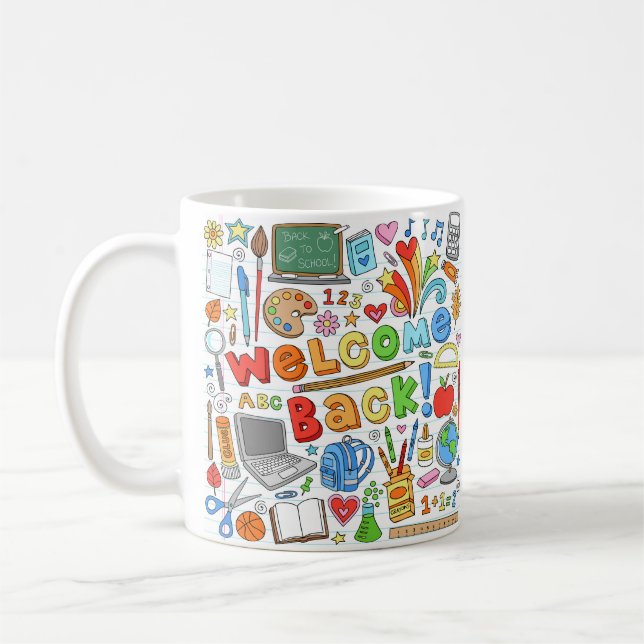 Välkommen Back to school Kaffemugg (Vänster)