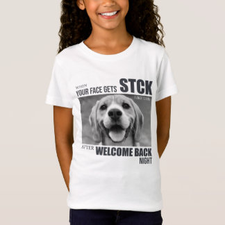 Välkommen back to school kväll t shirt