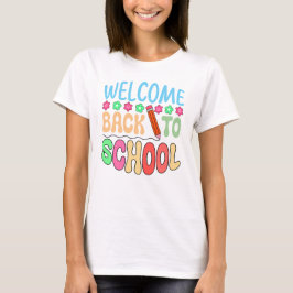 Välkommen Back to school Lacher Gift T Shirt