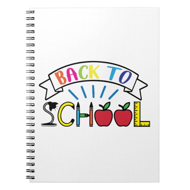 Välkommen Back to school Lacher Life Anteckningsbok (Framsidan)