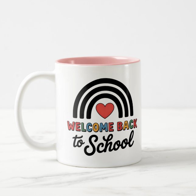 Välkommen Back to school Lachercoffee Kopp Gift (Vänster)