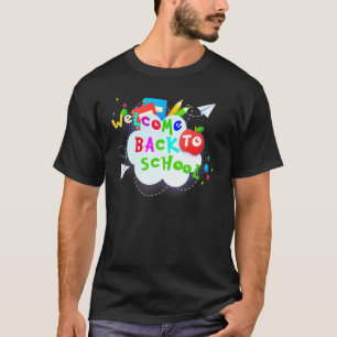 Välkommen Back to school-lärare Studenter 1 T Shirt