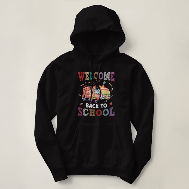 välkommen back to school-lärare t shirt (Design framsida)