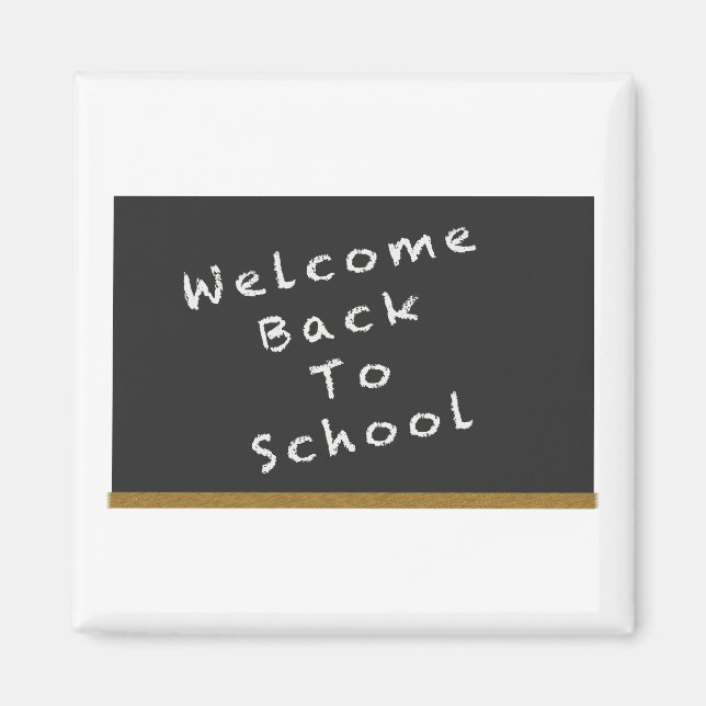 Välkommen Back to school magnet (Framsidan)