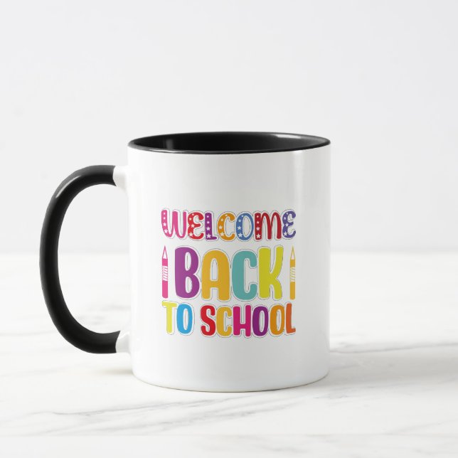 Välkommen Back to school Mugg (Vänster)