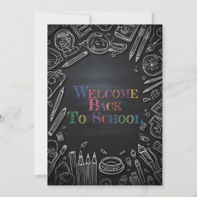 Välkommen Back to school - nytt skolår (Framsida)
