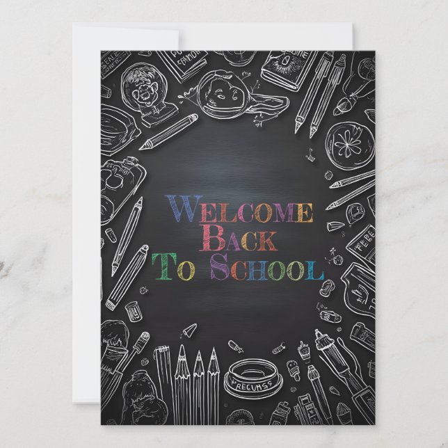 Välkommen Back to school - nytt skolår (Framsida)