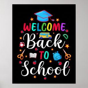 Välkommen Back to school Poster