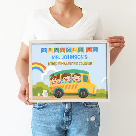 Välkommen Back to school Poster